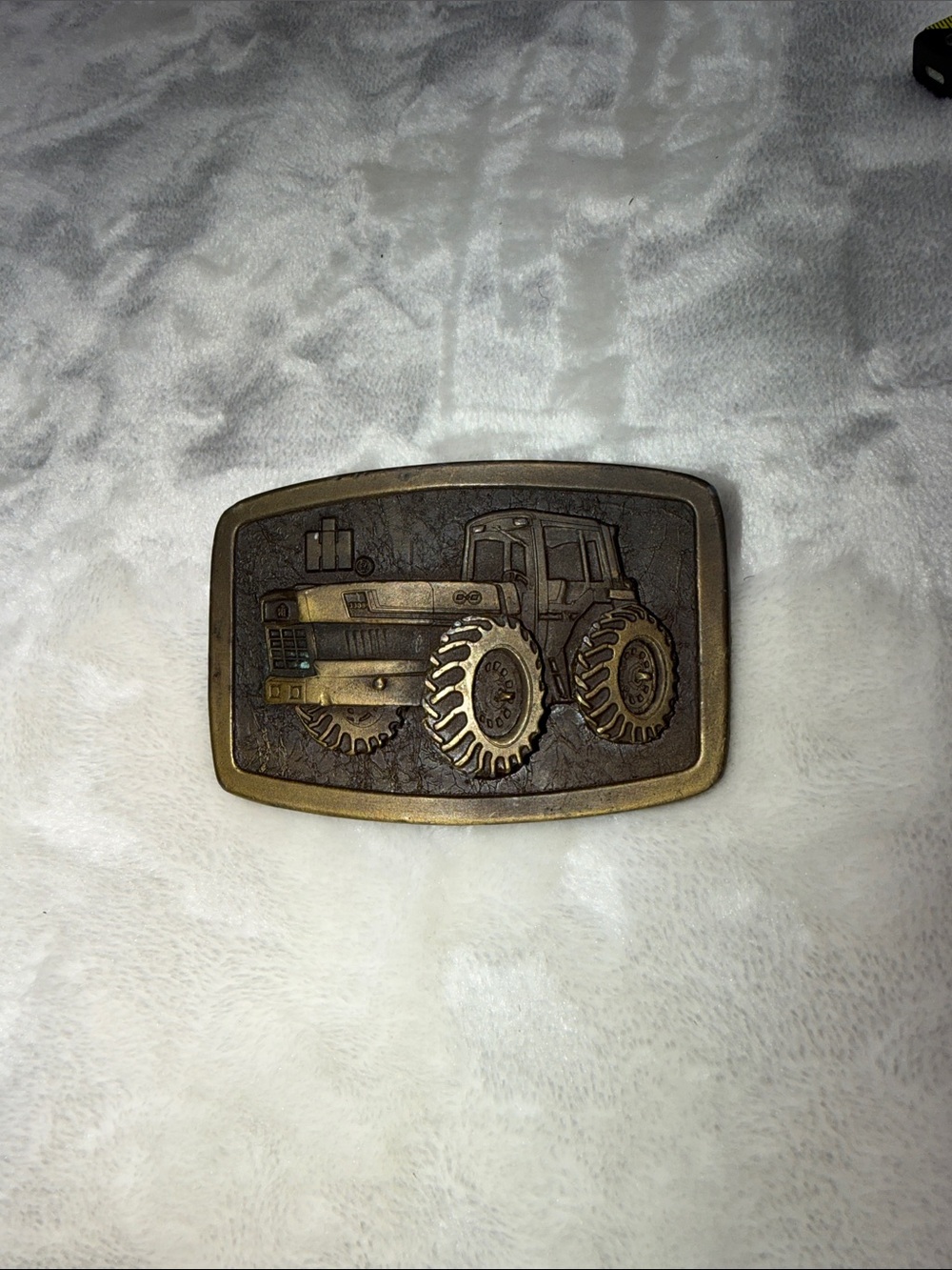 Vintage International Harvester IH Tractor Spec-Cast Belt Buckle Farm Equipment